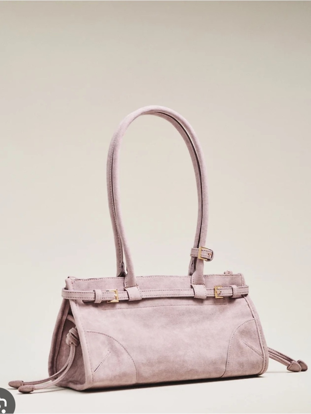 Anthropologie suede bag